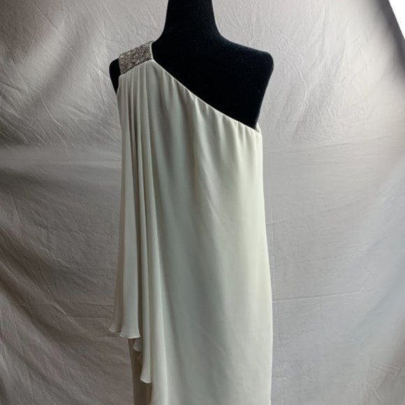 Calvin Klein One Shoulder Evening Dress - Picture 4 of 6